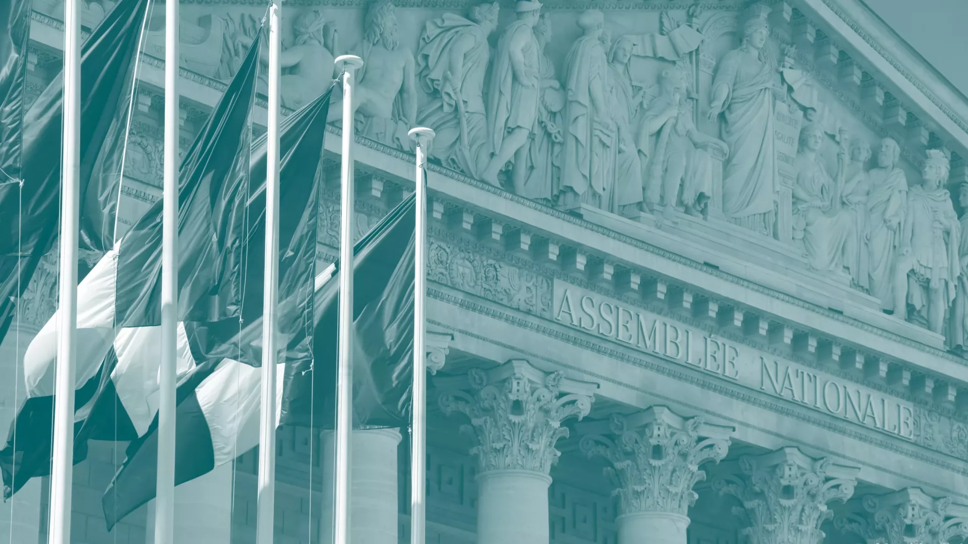 Colonnade de l'Assemblée nationale